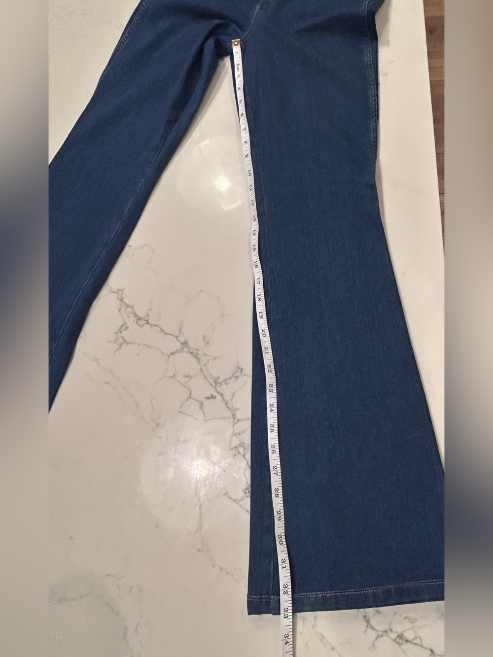 Veronica Beard Beverly High Rise Skinny Jean in Washed Oxford Size 27/4 - Picture 5 of 8